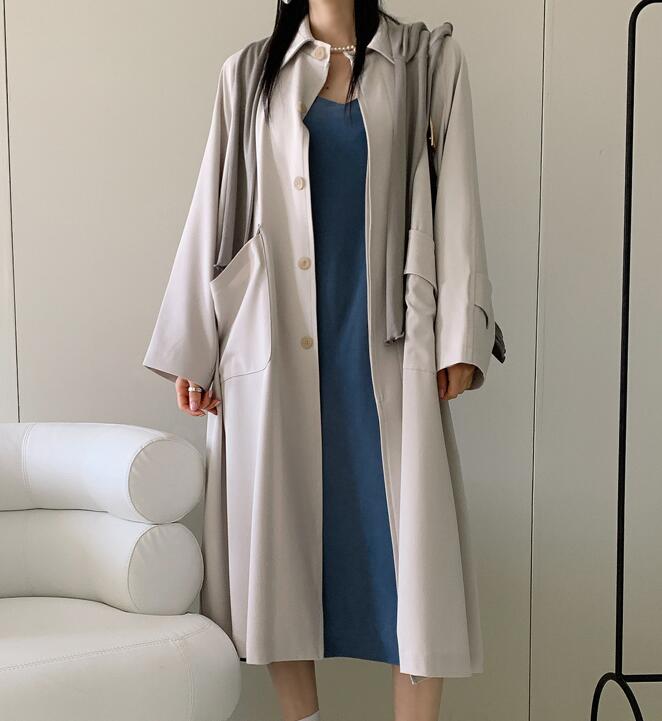 韓國服飾-KW-0225-195-韓國官網-長版風衣