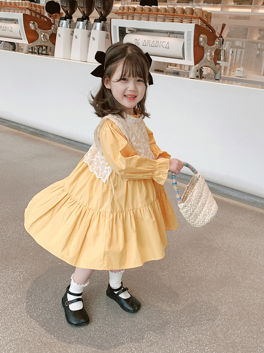 韓版-童裝-CA-A0315-010-連衣裙