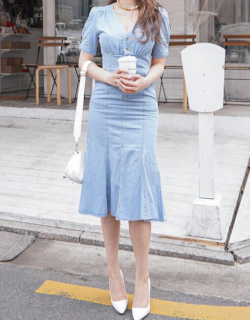 韓國服飾-KW-0409-064-韓國官網-連衣裙