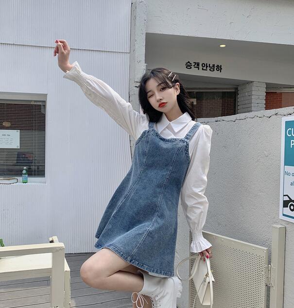 韓版-女裝-CA-A0412-040-連衣裙(假兩件式)