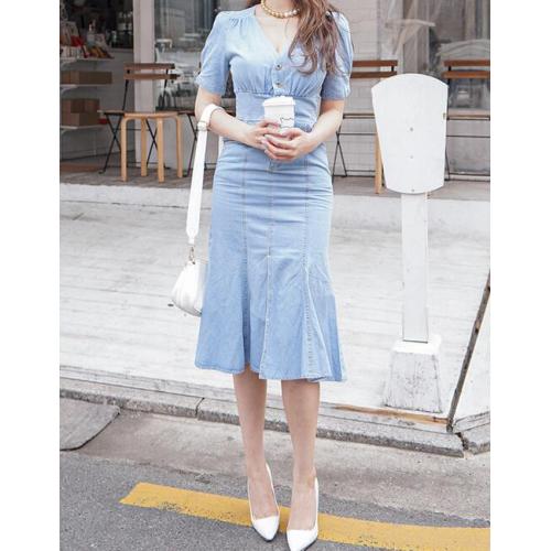 韓國服飾-KW-0409-064-韓國官網-連衣裙