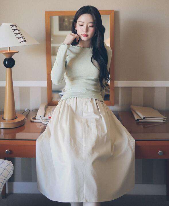韓國服飾-KW-0225-035-韓國官網-裙子