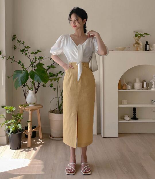 韓國服飾-KW-0427-067-韓國官網-裙子