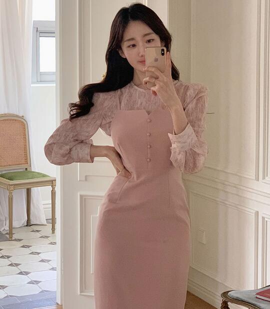韓國服飾-KW-0427-100-韓國官網-連衣裙