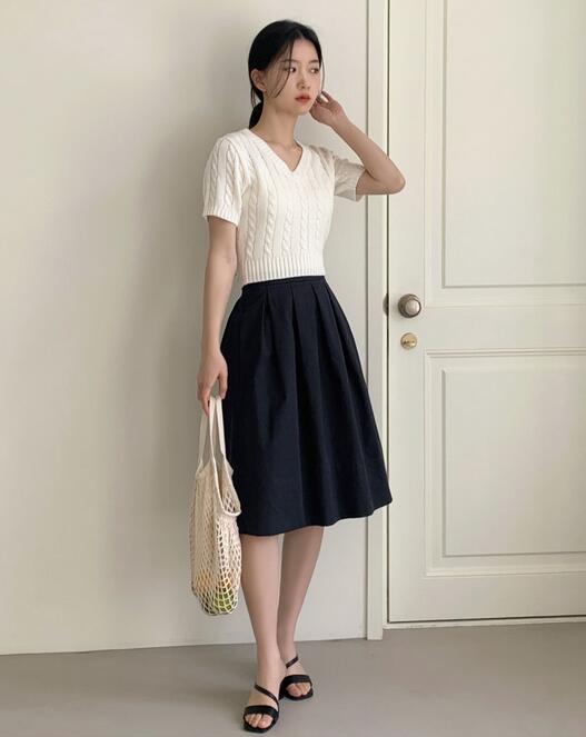 韓國服飾-KW-0508-022-韓國官網-裙子
