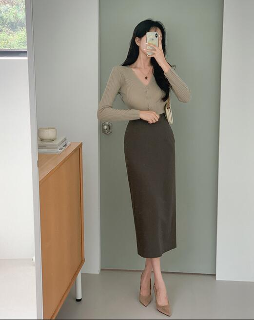 韓國服飾-KW-0821-137-韓國官網-裙子