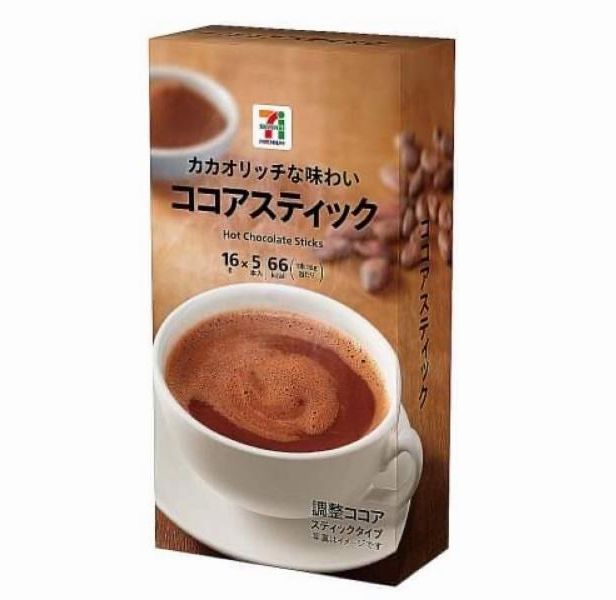 日本7-11冬季限定即溶巧克力可可粉(16g*5入)-VAJP-1121-036
