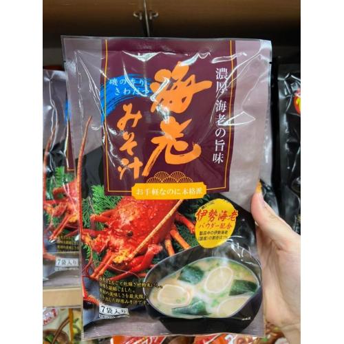 (龍蝦風味)日本東海農產即時海鮮味噌湯(6入)-VAJP-1112-013