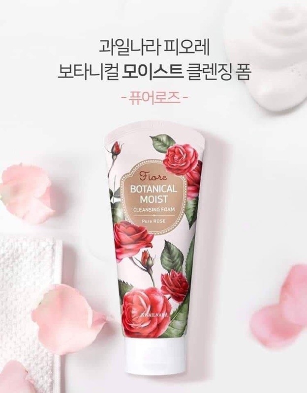 KB21Y-0920-014-韓國Fiore玫瑰精油B5洗卸二合一潔面乳(120ml)-團批群組